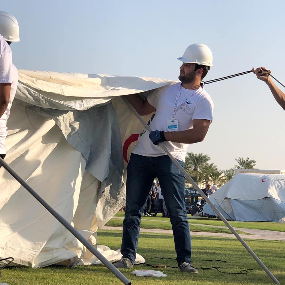 Participating of our team in Voluntary work summit in Qatar - Doha 2019