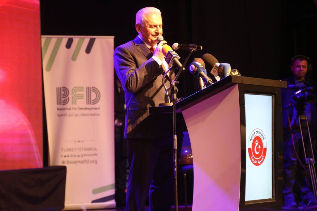 Ali Yildirim guest honor in Arab-Turk society meeting in Istanbul 2019