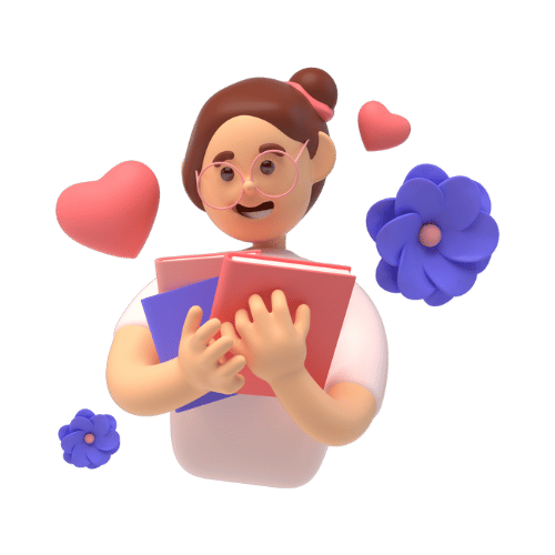3d woman icon