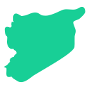 syria map icon